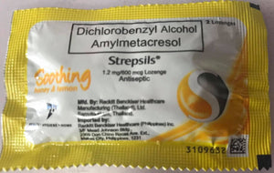 Strepsils Honey Lemon Lozenges 2s