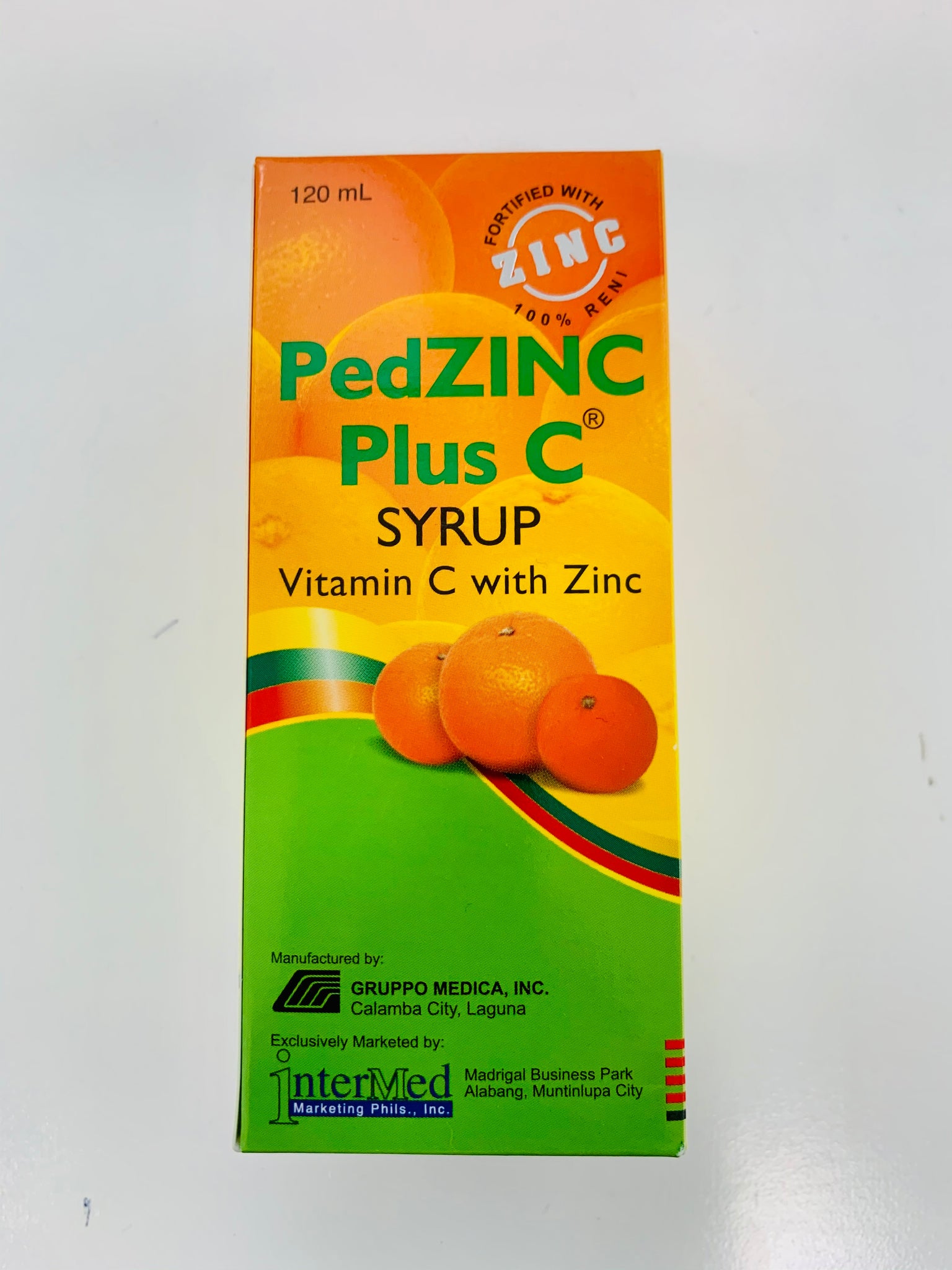 Pedzinc Plus Syr 120mL