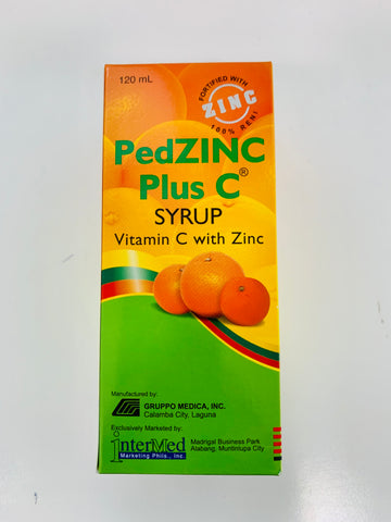 Pedzinc Plus Syr 120mL