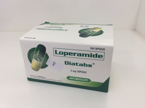 Loperamide (Diatabs) 2mg capsule 100s