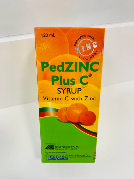 Pedzinc Plus Syr 120mL