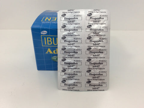 Ibuprofen 200mg Softgel Cap (Advil)